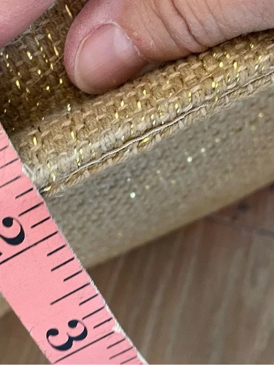 America & Beyond Floral Sequin Crossbody Bag in Coral and Gold - Picture 9 of 13